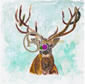 Winterhirsch
