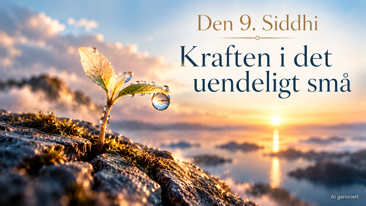 Den 9. Siddhi – Kraften i det uendeligt små