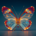 Butterfly in the throat